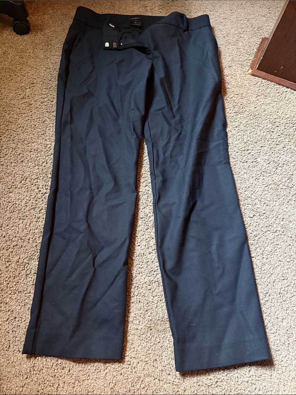 Ann Taylor Black Tailored Modern Pants